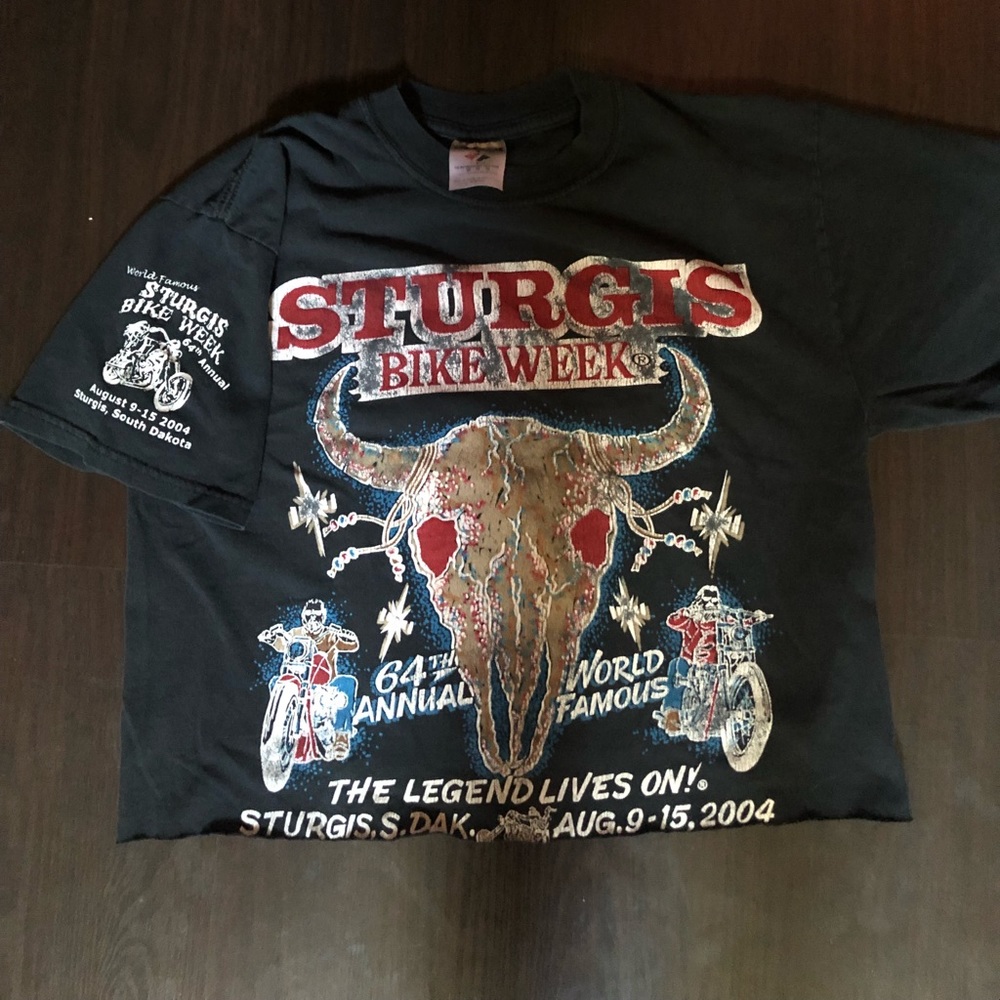 Sturgis bike week crop top